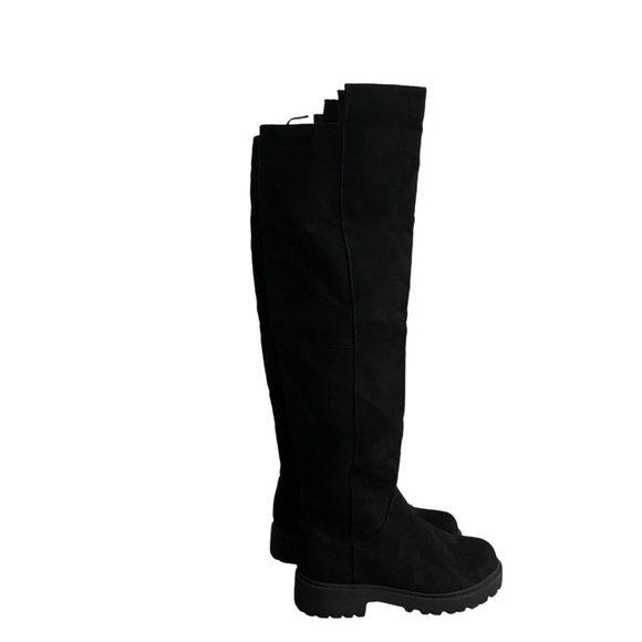 Divided  H@M Knee High Platform Boots Women Size 6 - Picture 5 of 7